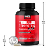 Force Factor Tribulus Terrestris Max 2000mg supplement packaging details