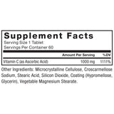 Force Factor Vitamin C 1000mg on wooden table
