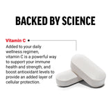 Force Factor Vitamin C 1000mg side view of the bottle