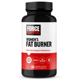 Force Factor Women's Fat Burner front view with green tea extract