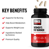Force Factor Women's Fat Burner side view showing capsule format