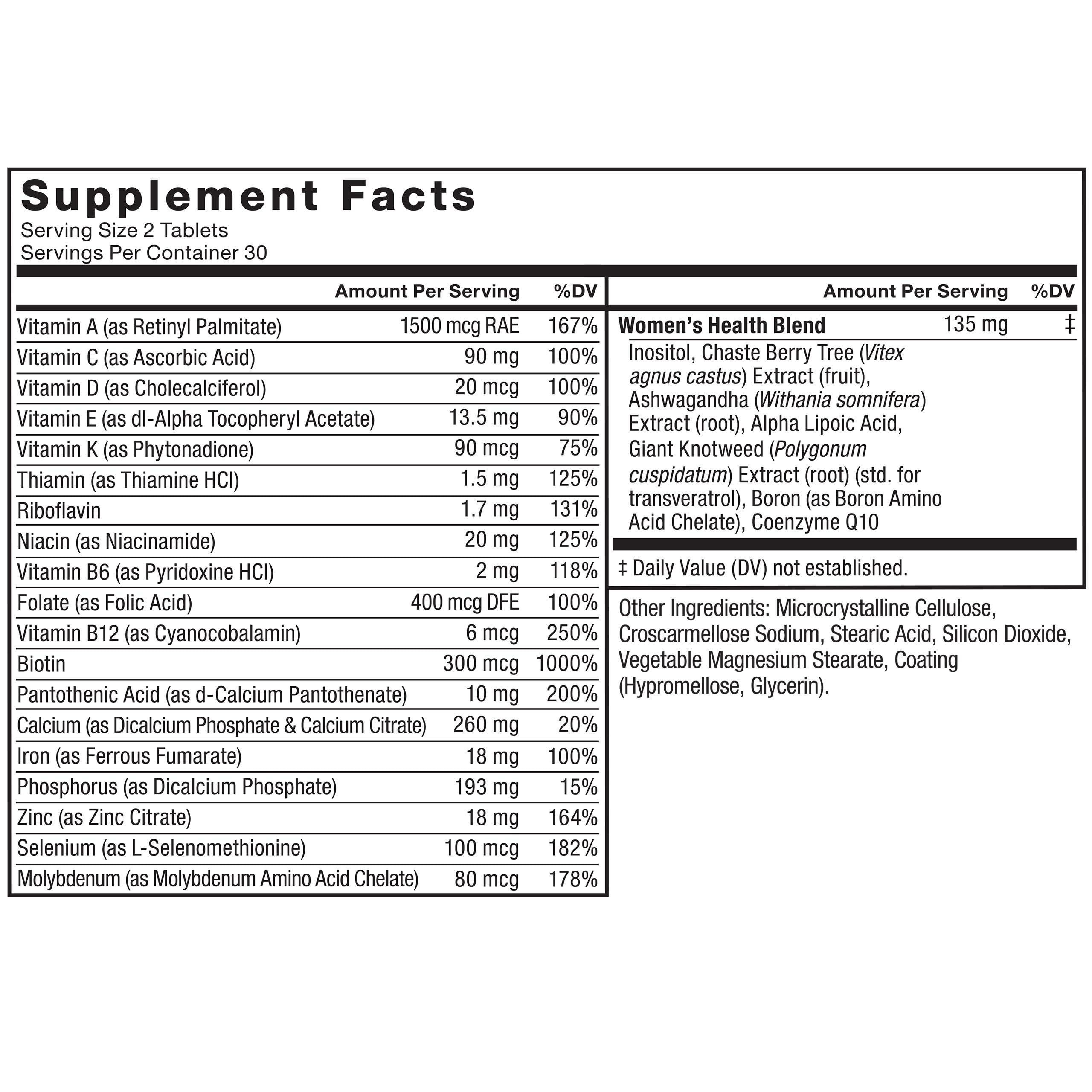 Force Factor Women's Multivitamin in a lifestyle setting