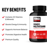 Force Factor Women's Multivitamin side view showing capsule