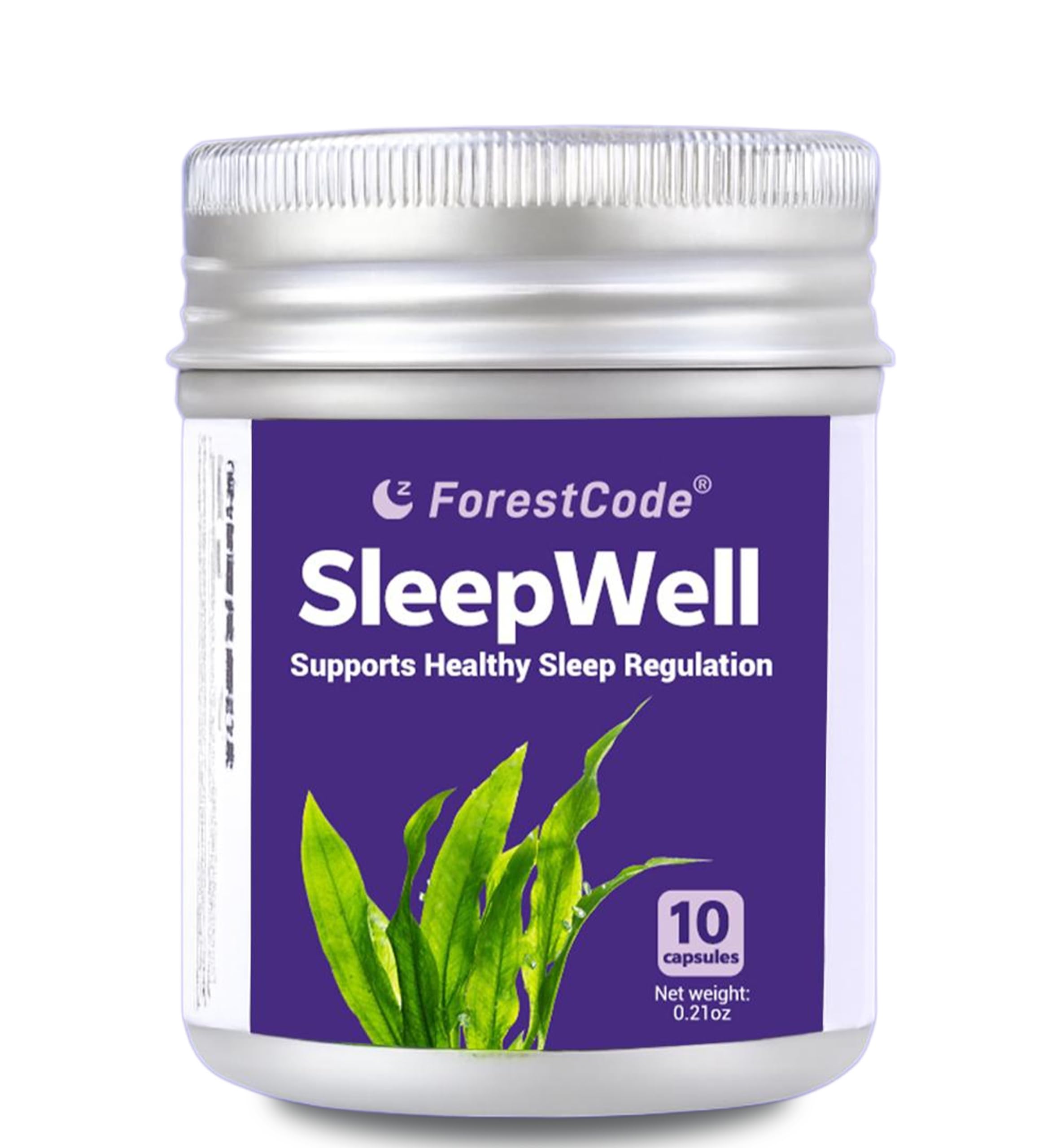 ForestCode Natural Sleep Aid capsules front view