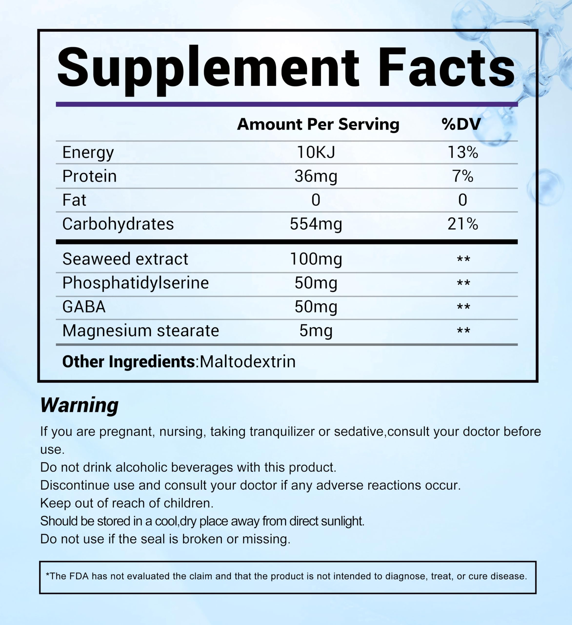 ForestCode Natural Sleep Aid capsules on a table