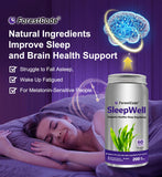 ForestCode Sleep Aid Supplement capsules on a table