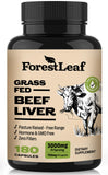 ForestLeaf Beef Liver Capsules front view with packaging