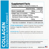 ForestLeaf Collagen Supplement capsules in hand