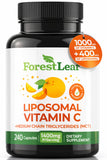 ForestLeaf Liposomal Vitamin C 1000mg capsules front view