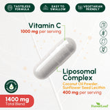 ForestLeaf Liposomal Vitamin C 240 vegan softgels packaging