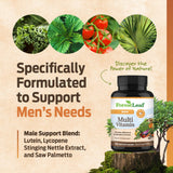 ForestLeaf Men's Multivitamin Capsules back view