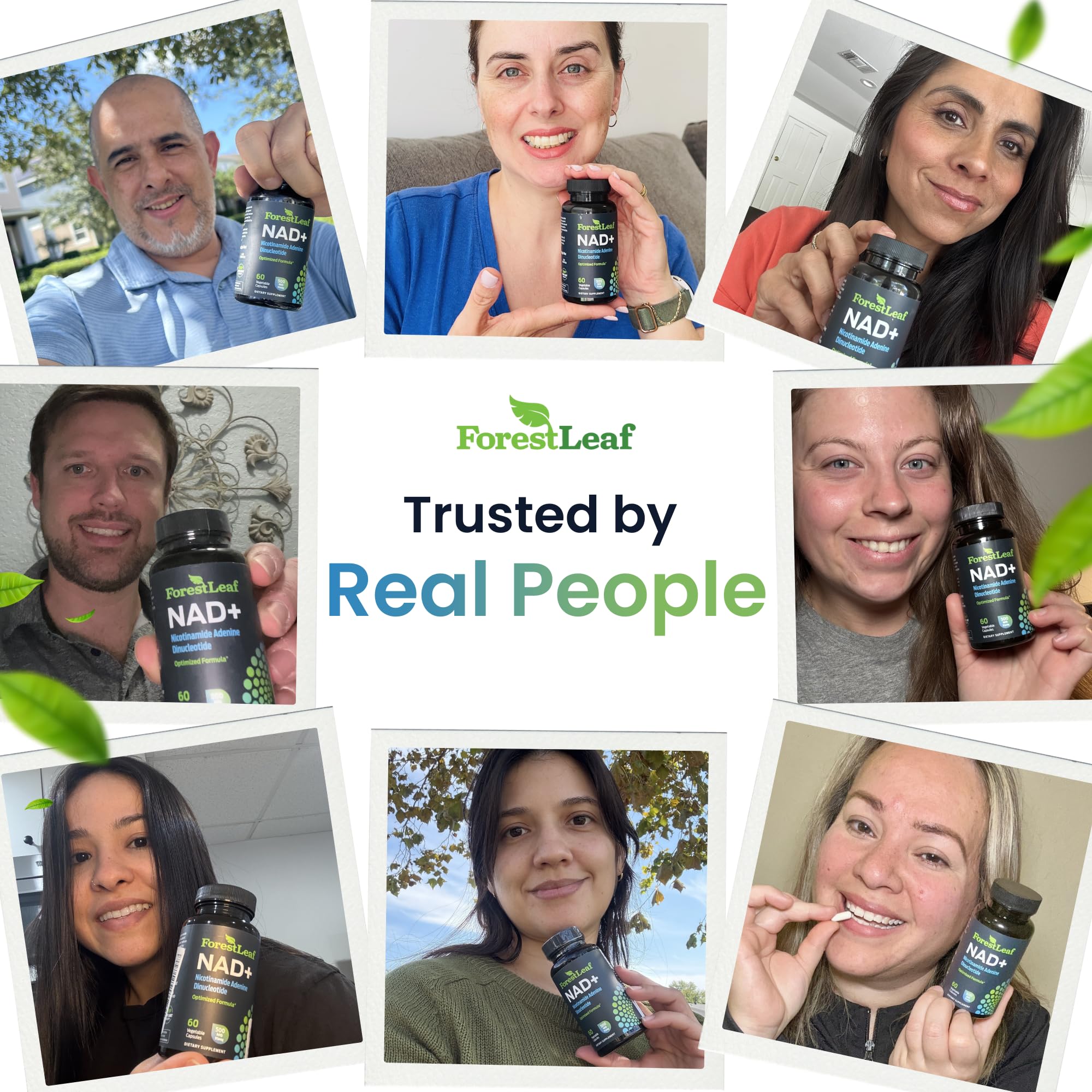 ForestLeaf NAD+ Supplement 500mg lifestyle scene
