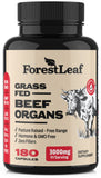 ForestLeaf Organ Meat Supplement 600mg capsules front view