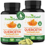 ForestLeaf Quercetin 500mg Supplement bottle front view