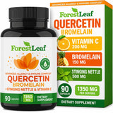 ForestLeaf Quercetin 500mg Supplement front view