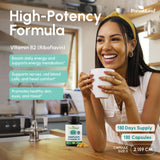 ForestLeaf Vitamin B2 Riboflavin 400mg Supplement packaging