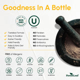 ForestLeaf Vitamin D3 50000 IU capsules with measuring spoon