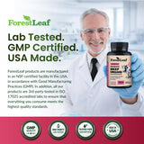 ForestLeaf Women's Beef Organ Complex capsules in a hand