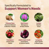ForestLeaf Women's Multivitamins bottle side view