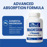 ForestVibe Magnesium Complex Supplement bottle side view