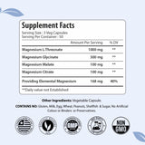 ForestVibe Magnesium Complex Supplement capsule close-up