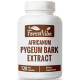 ForestVibe Pygeum Bark Extract 500mg bottle front view