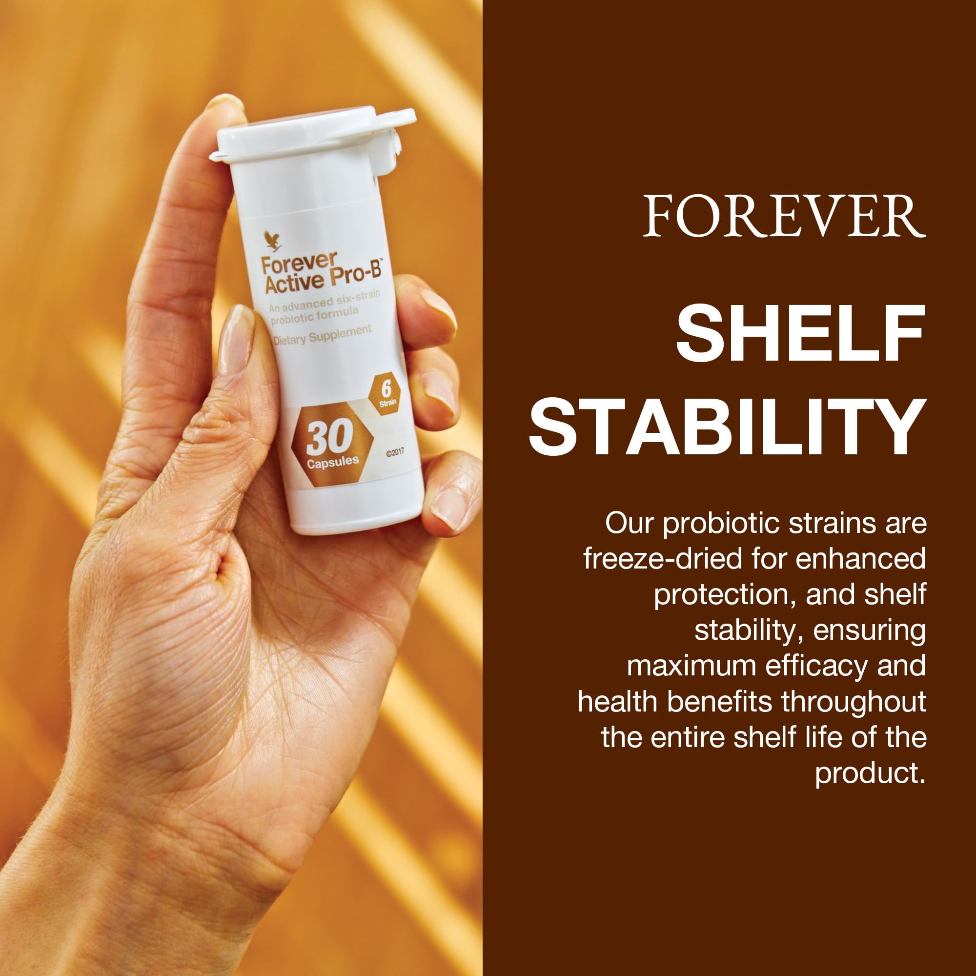 Forever Active Pro-B Probiotic Capsules packaging