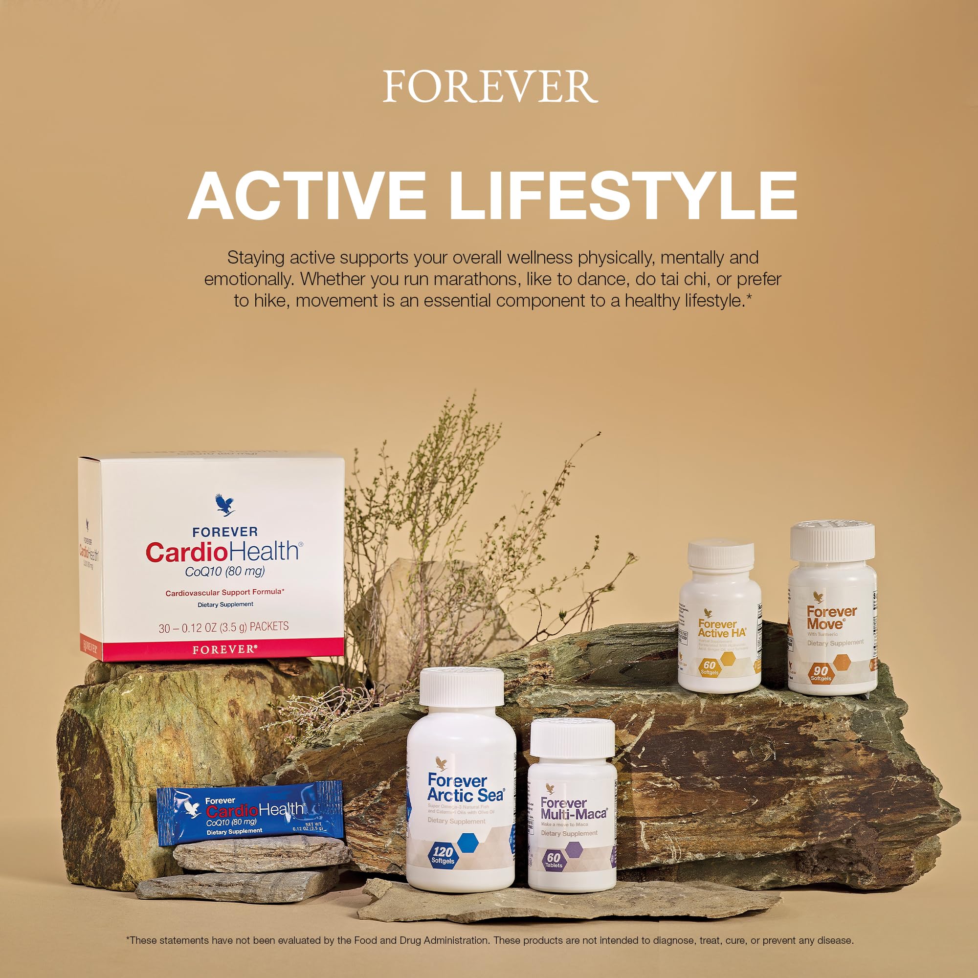 Forever Arctic Sea Omega-3 softgels showing softgels in hand
