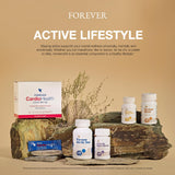 Forever Arctic Sea Omega-3 softgels showing softgels in hand