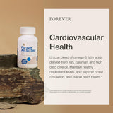 Forever Arctic Sea Omega-3 softgels side view of packaging