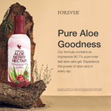 Forever Living Aloe Berry Nectar 570g bottle side view