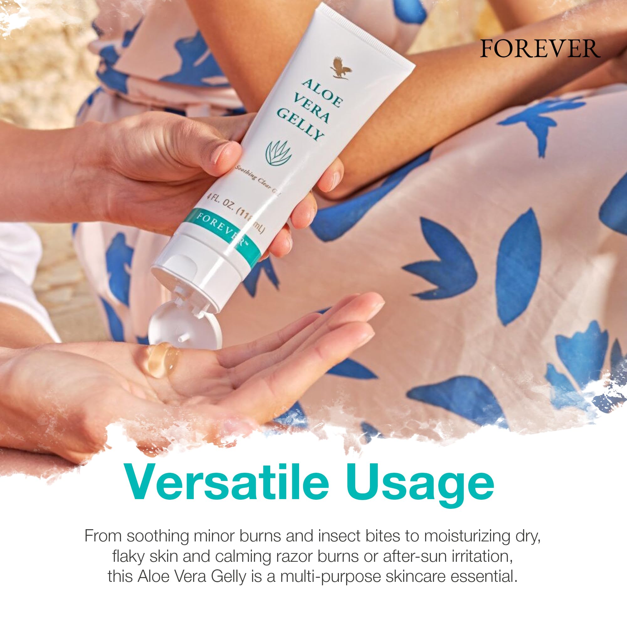 Forever Living Aloe Vera Gel 281g ingredients list on packaging