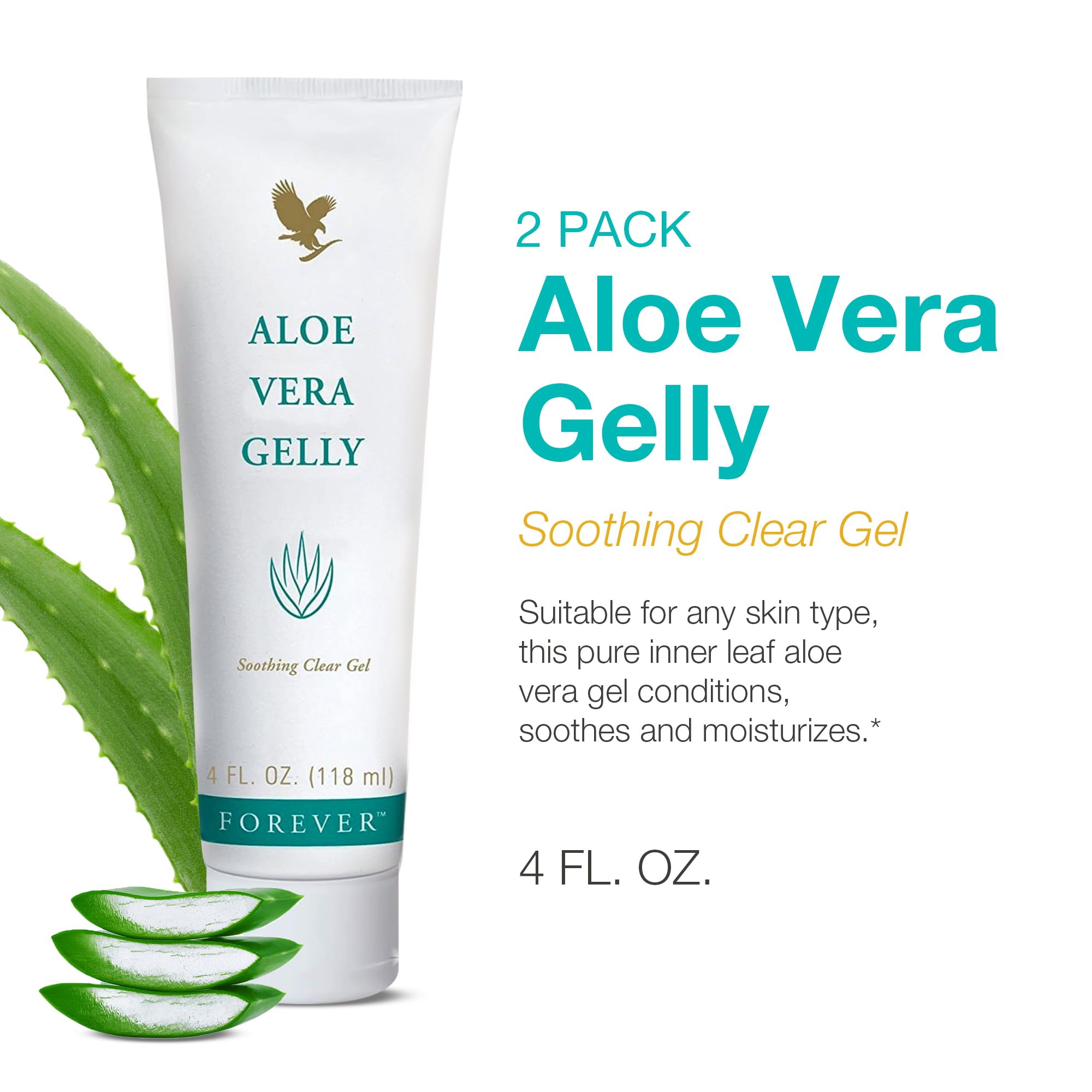 Forever Living Aloe Vera Gel 281g texture close-up