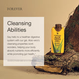 Forever Living Aloe Vera Gel side view showing packaging
