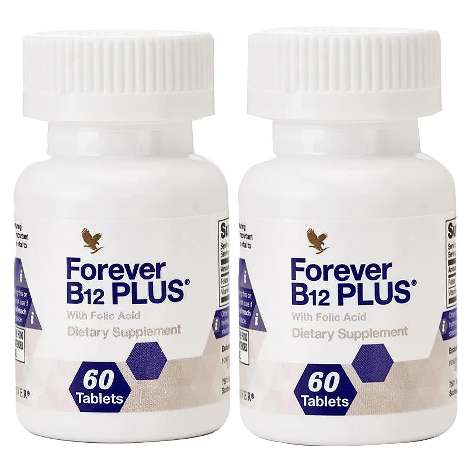 Forever Living Products B12 Plus B-Complex supplement front view