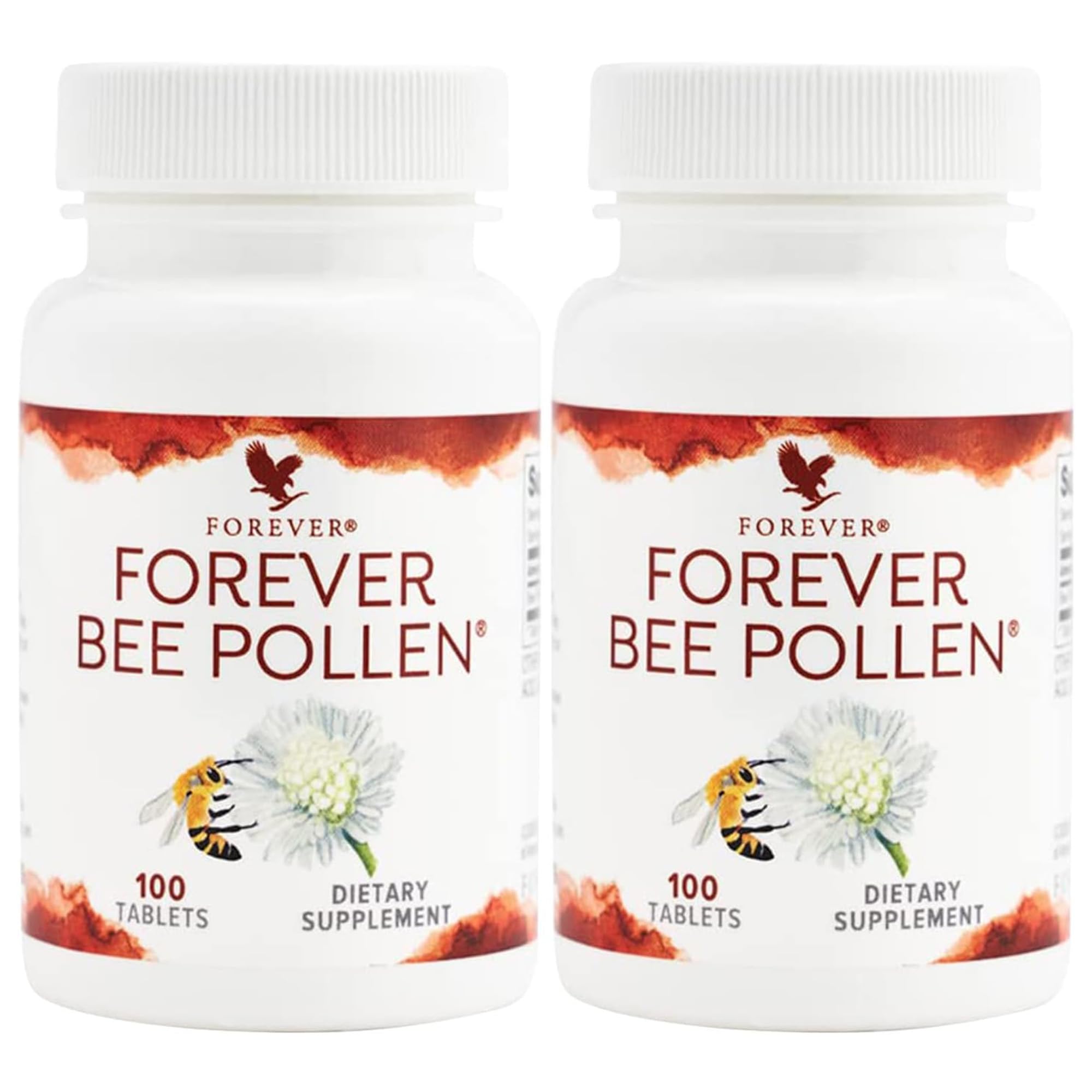 Forever Living Products Bee Pollen and Honey Tablets front view