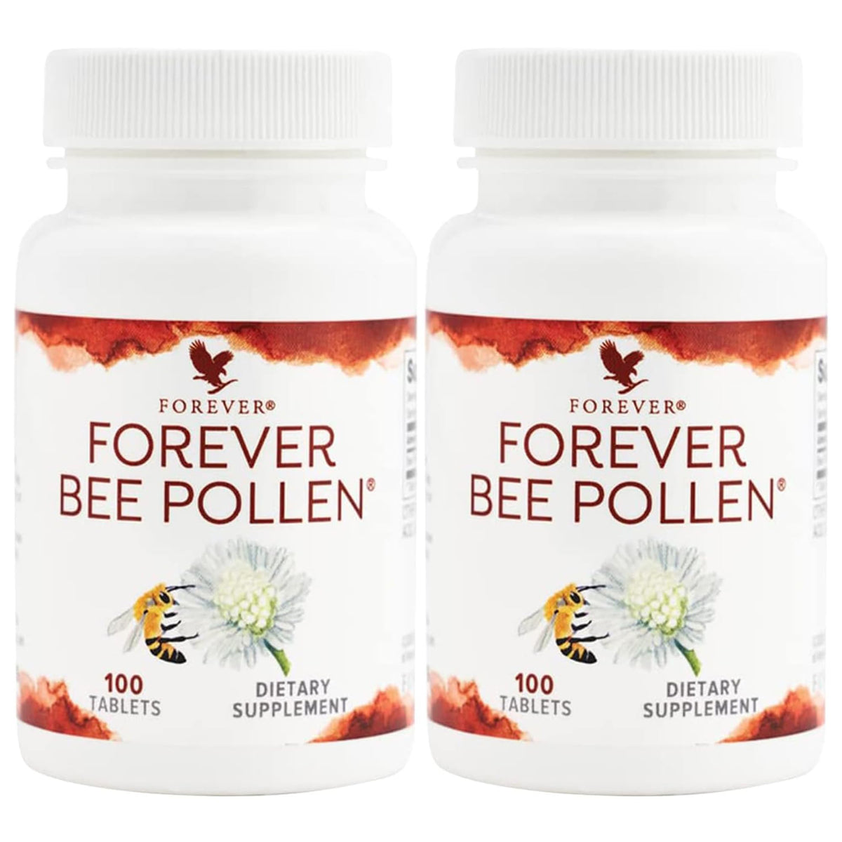 Forever Living Products Bee Pollen and Honey Tablets front view