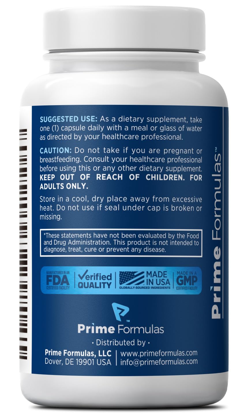 Formulas Resveratrol & Nicotinamide Capsules bottle with label