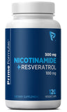 Formulas Resveratrol & Nicotinamide Capsules front view
