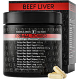 Formulation Factory Primal Power 10-in-1 Beef Organ Complex front view
