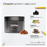 Formulation Factory Shilajit Gummies for Men nutritional information