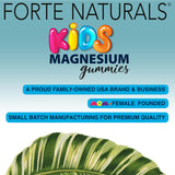 FORTE NATURALS Kids Magnesium Gummies with fresh berries