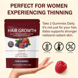 FORTIRISE Daily Hair Gummies lifestyle shot with a beauty setup