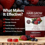 FORTIRISE Daily Hair Gummies showing gummy texture