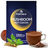 FORTISCA Mushroom Hot Cocoa front view packaging