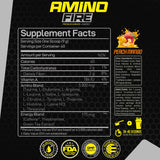 Forzagen Amino Fire BCAA Supplement 360g Peach Mango nutritional information
