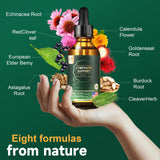 FOTN Organic Echinacea Lymphatic Drainage Supplement liquid drops