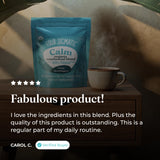 Four Sigmatic Adaptogen Blend mixed in a cup of tea