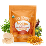 Four Sigmatic Focus Blend Mushroom Powder 64g front view
