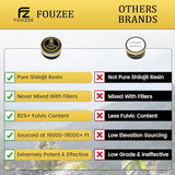 FOUZEE Pure Himalayan Shilajit 10g pack back view